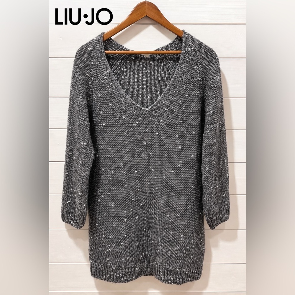Liu-Jo knitted  dress, wool & mohair blend, size 42,
